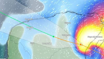 Beryl cruzaría cerca de Mérida como tormenta tropical