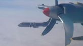 Tense moment Russian spy plane is intercepted by Nato jet