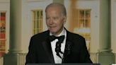 Biden Takes Shots at Fox News, Tucker Carlson and Himself at White House Correspondents Dinner (Video)