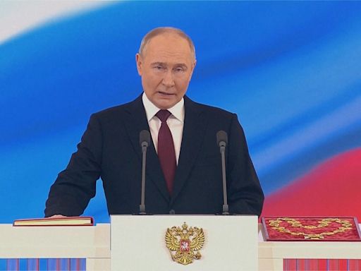普京宣誓就任 展開第五個總統任期