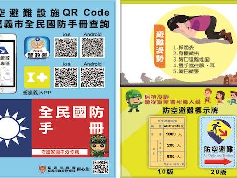 嘉義市以6國語言 創意宣導萬安47號演習訊息 | 蕃新聞