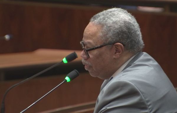 CTA president Dorval Carter testifies before Chicago City Council's Transportation Committee