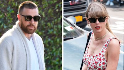 Taylor Swift Was Photographed Kissing Travis Kelce In A Yellow swimsuit On Vacation