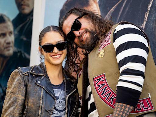 Jason Momoa is a proud dad as he poses with Lisa Bonet lookalike daughter Lola, 16