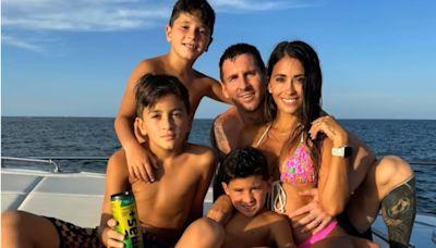 Antonela Roccuzzo comparte momentos familiares con Lionel Messi en Estados Unidos