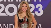 Shakira Heats Up the 2023 Latin Grammy Awards Red Carpet in a Daring Black and Gold Look