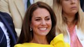 Kate Middleton Brings Summer To Wimbledon 2022 In a Lemon Yellow Sun Dress and Hidden Heels In London