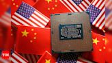 US chip cos slip on fears of tighter curbs on China - Times of India