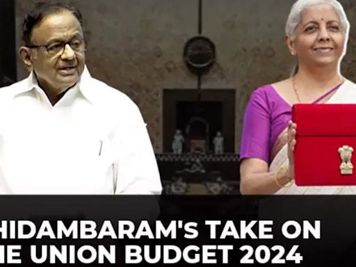 Former Finance Minister P Chidambaram's critique of the Union Budget - 2024 | Full Speech