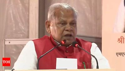 'I see nothing wrong': Union minister Jitan Ram Manjhi backs controversial Kanwar Yatra order | Patna News - Times of India