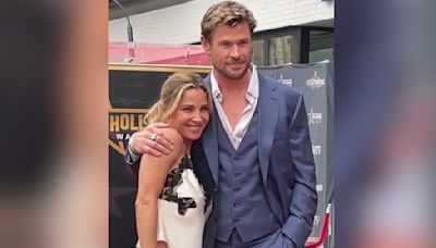 Chris Hemsworth Gives Tear-Jerking Tribute To Wife Elsa Pataky During Walk Of Fame Speech