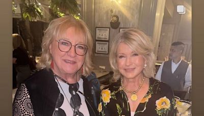 Martha Stewart tells Donna Kelce she looks great with Taylor Swift at Chiefs games