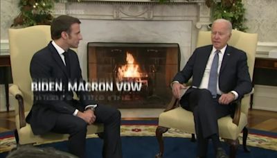 Biden, Macron vow unity on Ukraine, climate