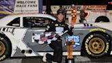 Hamlin wins rain-shortened Stafford SRX opener