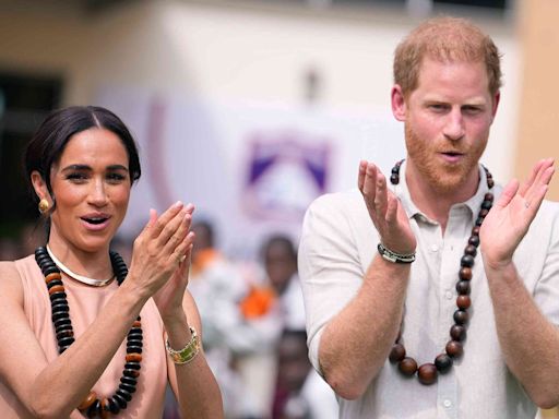 Meghan Markle and Prince Harry Step Out for First Outing of Nigeria Tour