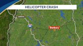 Helicopter crashes into field in Danbury; pilot only one on board, FAA says