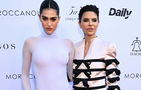 Lisa Rinna and Daughter Amelia Gray Hamlin Step Out in Style at Daily Front Row Fashion Awards