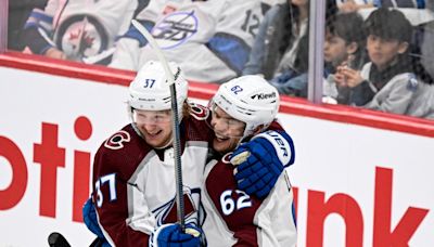 Mikko Rantanen scores twice, Avalanche grounds Jets in Game 5 to advance to second round