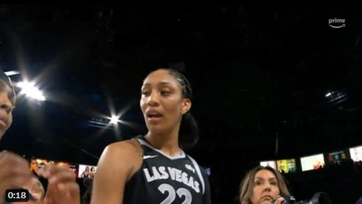 Usher's Presence Causes A'ja Wilson's Hot Mic Moment: Light-hearted Roasting Goes Viral After Upset Loss | WATCH | EURweb