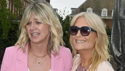 Gaby Roslin's moving message for Zoe Ball live on air as BBC Radio 2 star announces mum's death