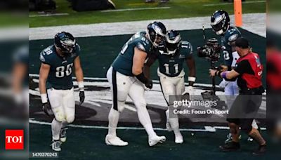 ...Jordan Mailata's Comedic Reaction to Dallas Goedert's 61-Yard Reception Captures the Fun and Frustration of Eagles Football in Week 3...