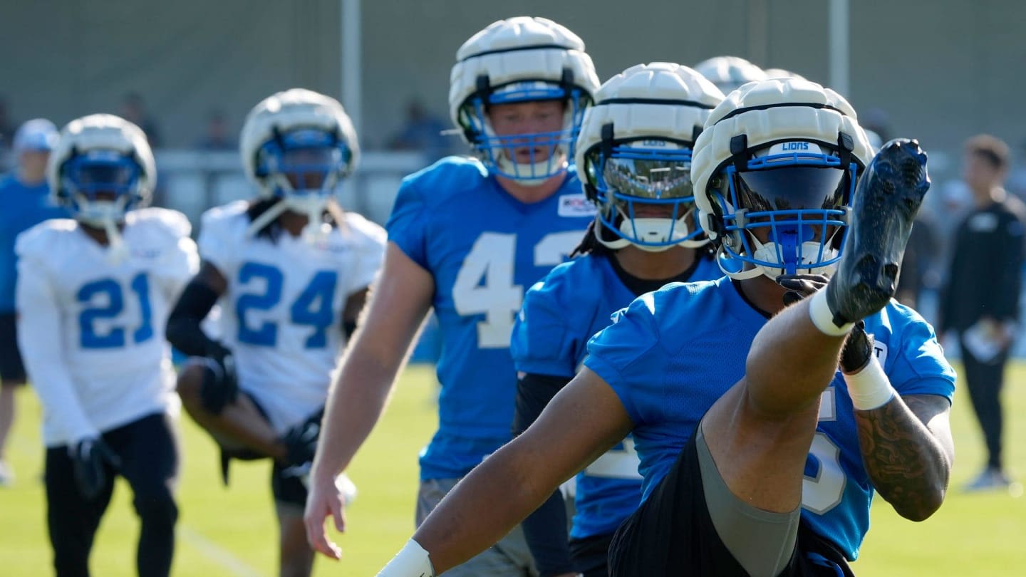 Lions 53-Man Roster Projection After First Week of Training Camp