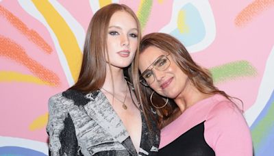 Brooke Shields cheers on her daughter Grier as she makes her NYFW runway debut