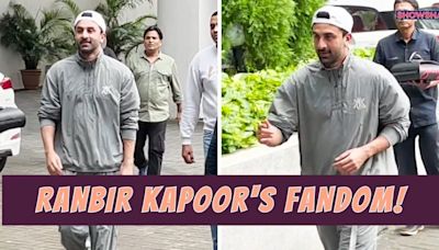 Ranbir Kapoor Debuts His New Look As He Meets His Fans On The Occasion Of His Birthday I WATCH - News18