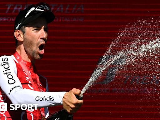 Giro d'Italia: Cofidis' Benjamin Thomas wins stage five as Tadej Pogacar retains lead