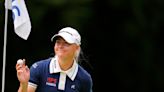 Charley Hull hit by late error as Amy Yang holds lead at Women’s PGA