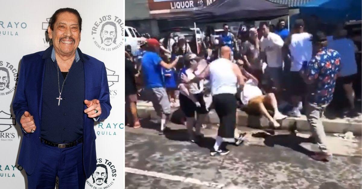 Actor Danny Trejo Ignites Brawl at 4th of July Parade in L.A. After 'Cowards' Threw Water Balloon at Him: Watch