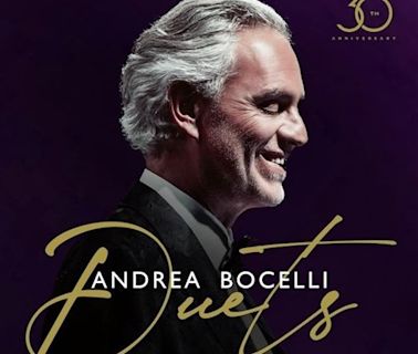 Andrea Bocelli celebra su aniversario 30 con su nuevo álbum “Duets”