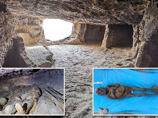 ‘City of the Dead’ archeologists have now uncovered more than 300 tombs packed with mummies