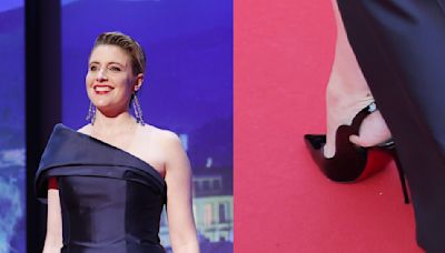 Greta Gerwig Closes Cannes in Festival’s Trending Shoe Style: Pointed-Toe Slingbacks