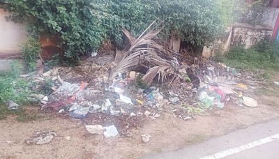 Appeal for garbage clearance on Devaparthiva Road - Star of Mysore