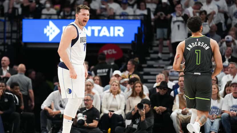 Watch: Luka Doncic hits shot from the logo, wows Snoop Dogg during Game 5 explosion