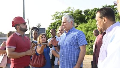 Visita Díaz-Canel centros económicos en capital de Cuba - Noticias Prensa Latina