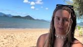 Tarlia sparked an outcry when she filmed herself taking an ocean dip