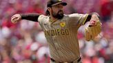 Matt Waldron of the San Diego Padres pitches in the first inning against the Cincinnati Reds at Great American Ball Park on May 23, 2024, in Cincinnati, Ohio.