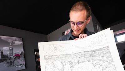 National parks are fantasy worlds in the maps of a Colorado artist