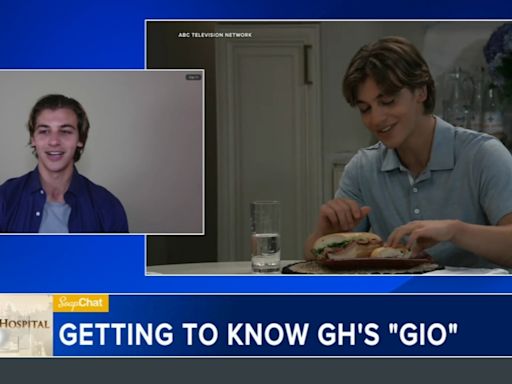 Soap Chat: Getting to know General Hospital's 'Gio'