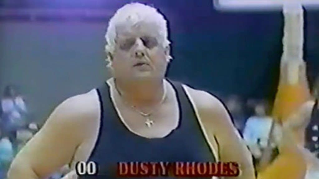 Dusty Rhodes Was Very Competitive, Told His Team They’d Be Fired If They Lost A Charity Basketball Game