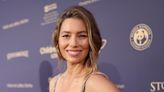 Jessica Biel Throws It Back to the '80s With Funky Denim Outfit