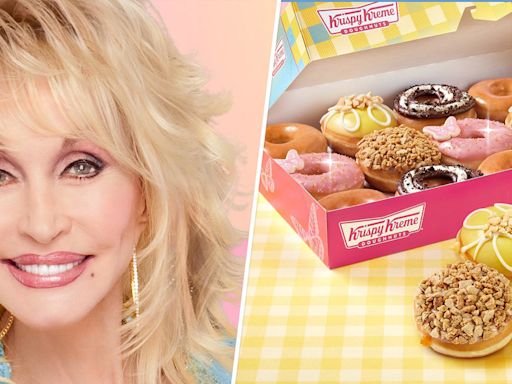 Krispy Kreme and Dolly Parton partner for a Southern-inspired doughnut collection