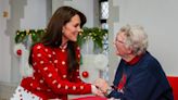 Watch: Princess of Wales surprises children at Christmas tea party