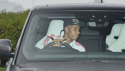 Rashford banned from driving after reaching 100mph speeds | ITV News