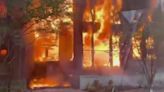 Impresionantes imágenes del incendio que destruyó parte de la Primera Iglesia Bautista en Dallas, Texas