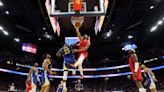 Blazers rookie Shaedon Sharpe drops dunk-of-the-year candidate at Draymond Green's expense