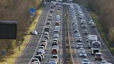 M32 and M4 lanes reopen after 'car left the carriageway'