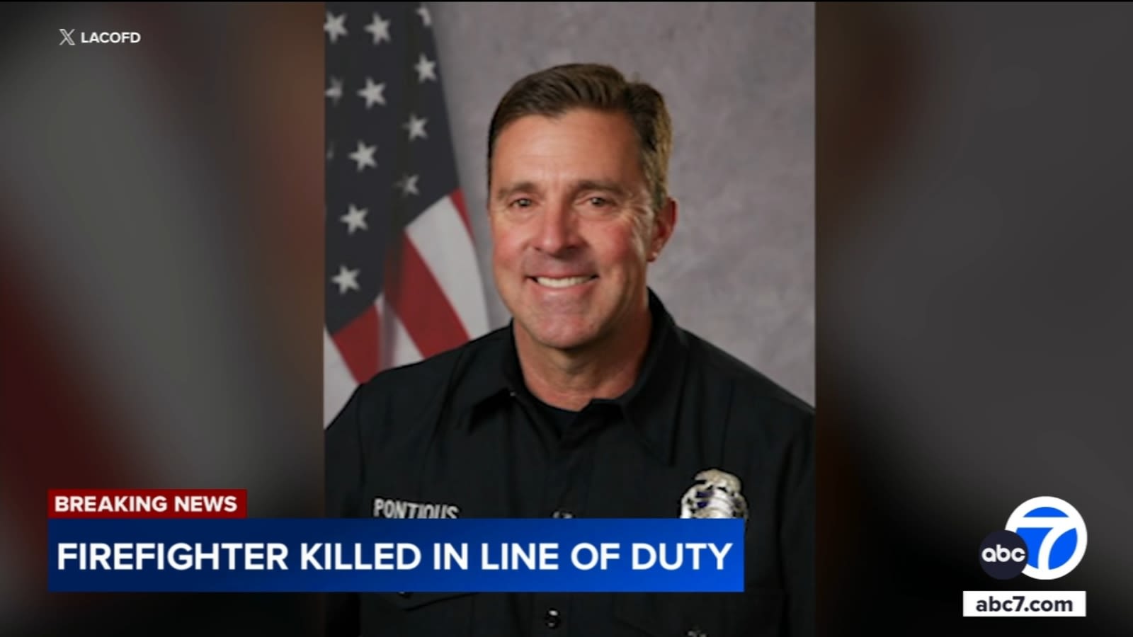 Procession to honor LA County firefighter killed in explosion in Littlerock: WATCH TODAY